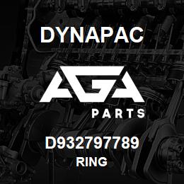 D932797789 Dynapac RING | AGA Parts