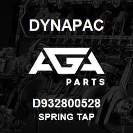 D932800528 Dynapac SPRING TAP | AGA Parts