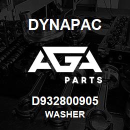 D932800905 Dynapac WASHER | AGA Parts