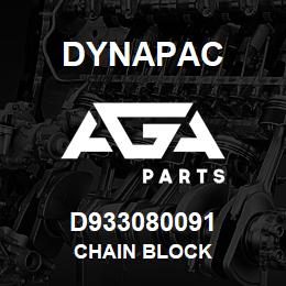 D933080091 Dynapac CHAIN BLOCK | AGA Parts