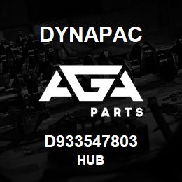 D933547803 Dynapac HUB | AGA Parts