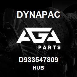 D933547809 Dynapac HUB | AGA Parts