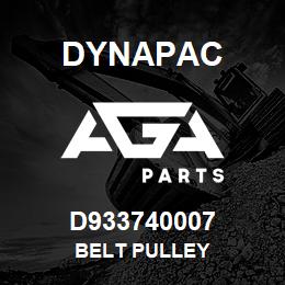 D933740007 Dynapac BELT PULLEY | AGA Parts