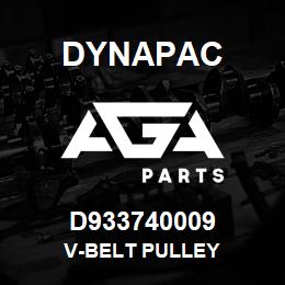 D933740009 Dynapac V-BELT PULLEY | AGA Parts