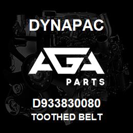 D933830080 Dynapac TOOTHED BELT | AGA Parts