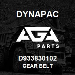 D933830102 Dynapac GEAR BELT | AGA Parts