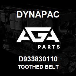 D933830110 Dynapac TOOTHED BELT | AGA Parts