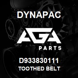 D933830111 Dynapac TOOTHED BELT | AGA Parts