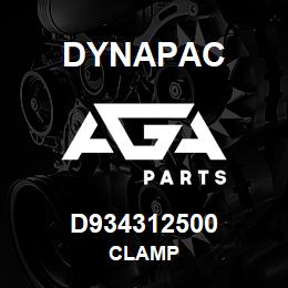 D934312500 Dynapac CLAMP | AGA Parts