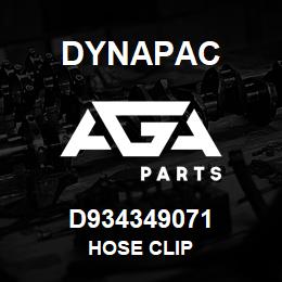 D934349071 Dynapac HOSE CLIP | AGA Parts