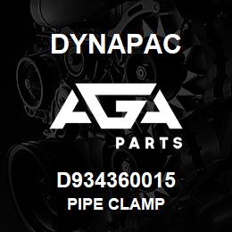 D934360015 Dynapac PIPE CLAMP | AGA Parts