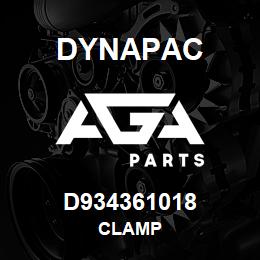 D934361018 Dynapac CLAMP | AGA Parts