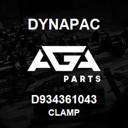 D934361043 Dynapac CLAMP | AGA Parts