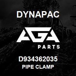 D934362035 Dynapac PIPE CLAMP | AGA Parts