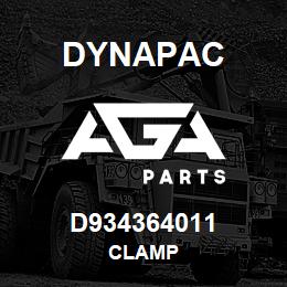 D934364011 Dynapac CLAMP | AGA Parts