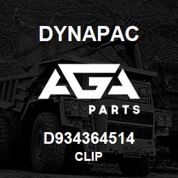 D934364514 Dynapac CLIP | AGA Parts