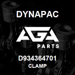 D934364701 Dynapac CLAMP | AGA Parts