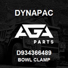 D934366489 Dynapac BOWL CLAMP | AGA Parts