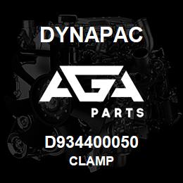 D934400050 Dynapac CLAMP | AGA Parts