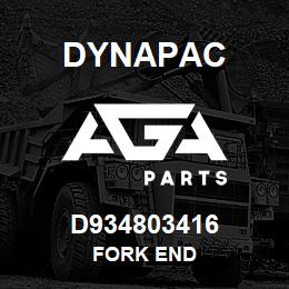 D934803416 Dynapac FORK END | AGA Parts