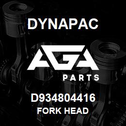 D934804416 Dynapac FORK HEAD | AGA Parts