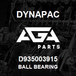 D935003915 Dynapac BALL BEARING | AGA Parts