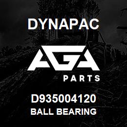 D935004120 Dynapac BALL BEARING | AGA Parts