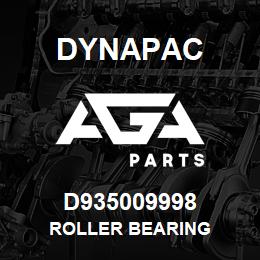 D935009998 Dynapac ROLLER BEARING | AGA Parts