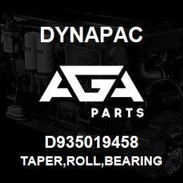 D935019458 Dynapac TAPER,ROLL,BEARING | AGA Parts