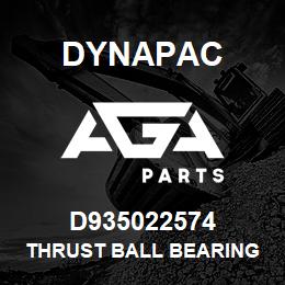 D935022574 Dynapac THRUST BALL BEARING | AGA Parts