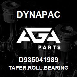 D935041989 Dynapac TAPER,ROLL,BEARING | AGA Parts