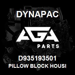 D935193501 Dynapac PILLOW BLOCK HOUSI | AGA Parts