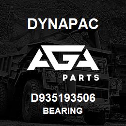 D935193506 Dynapac BEARING | AGA Parts