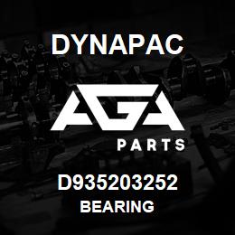 D935203252 Dynapac BEARING | AGA Parts