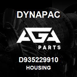 D935229910 Dynapac HOUSING | AGA Parts