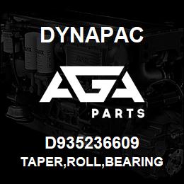 D935236609 Dynapac TAPER,ROLL,BEARING | AGA Parts