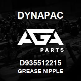 D935512215 Dynapac GREASE NIPPLE | AGA Parts