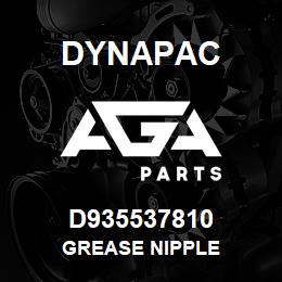 D935537810 Dynapac GREASE NIPPLE | AGA Parts