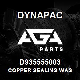 D935555003 Dynapac COPPER SEALING WAS | AGA Parts