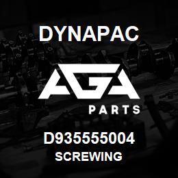 D935555004 Dynapac SCREWING | AGA Parts