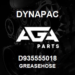 D935555018 Dynapac GREASEHOSE | AGA Parts