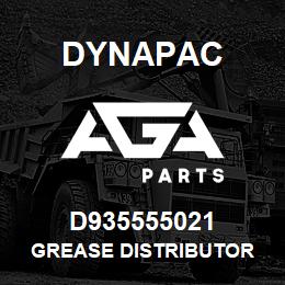 D935555021 Dynapac GREASE DISTRIBUTOR | AGA Parts