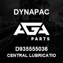 D935555036 Dynapac CENTRAL LUBRICATIO | AGA Parts