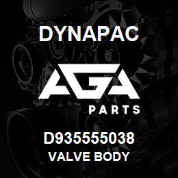 D935555038 Dynapac VALVE BODY | AGA Parts