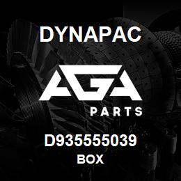 D935555039 Dynapac BOX | AGA Parts