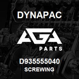 D935555040 Dynapac SCREWING | AGA Parts