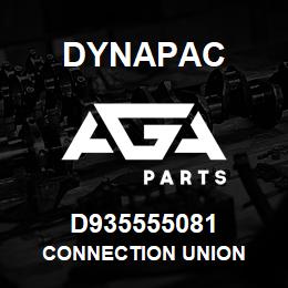 D935555081 Dynapac CONNECTION UNION | AGA Parts