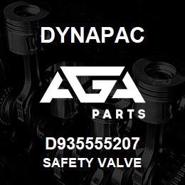 D935555207 Dynapac SAFETY VALVE | AGA Parts