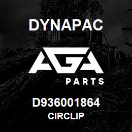 D936001864 Dynapac CIRCLIP | AGA Parts