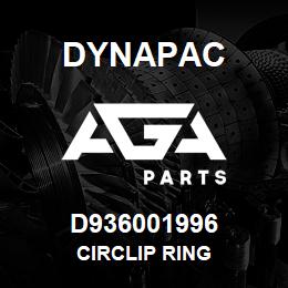 D936001996 Dynapac CIRCLIP RING | AGA Parts